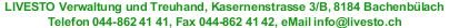 Adresse von LIVESTO